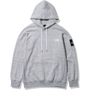 ノースフェイス（THE NORTH FACE）（メンズ）春 パーカー スウェット スクエアロゴフーディ NT12333 Z グレー プルオーバー 速乾 ストレッチ 静電ケア