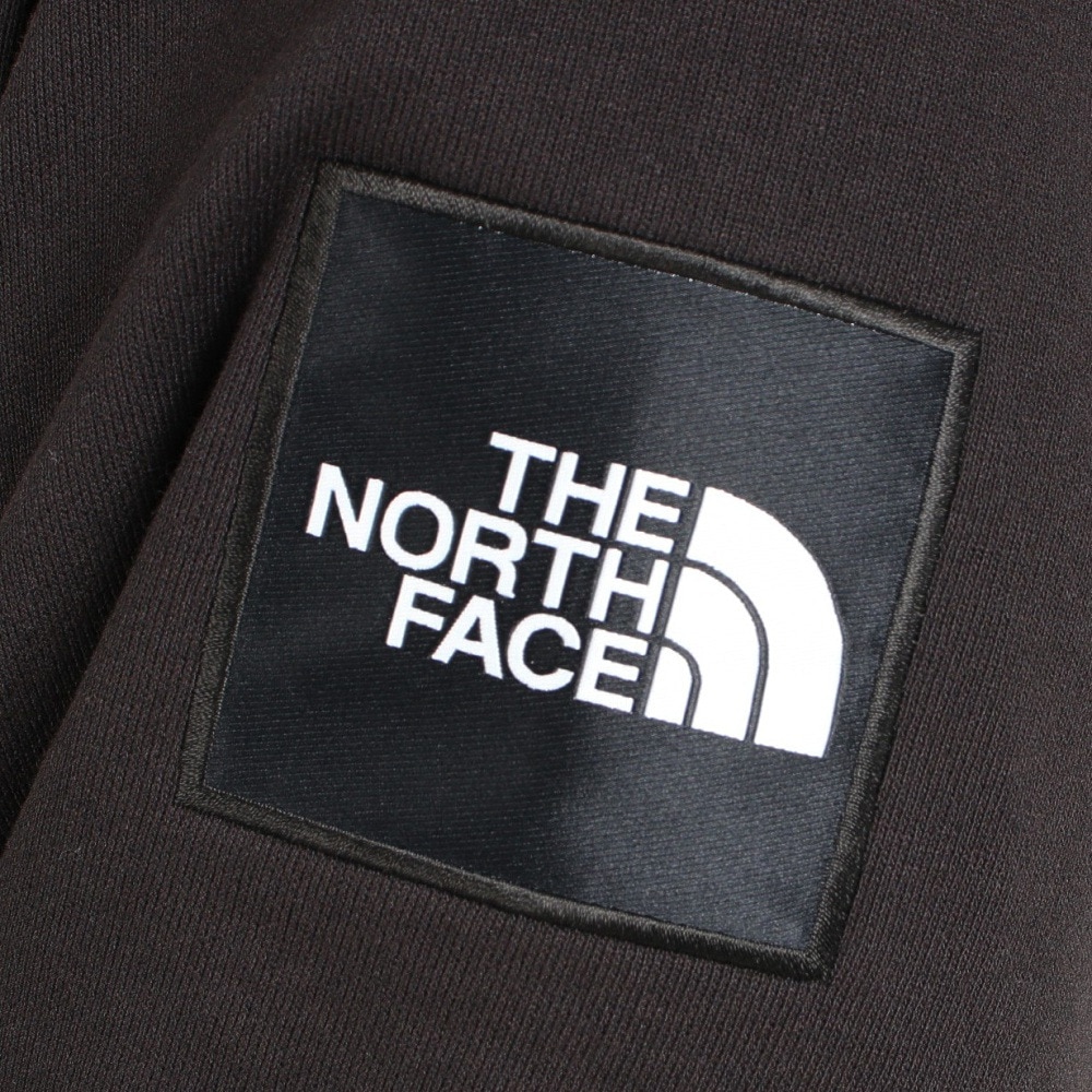 ザ・ノース・フェイス（THE NORTH FACE）（メンズ、レディース）トレーナー スウェット パーカー スクエアロゴフルジップ NT12335 K ブラック