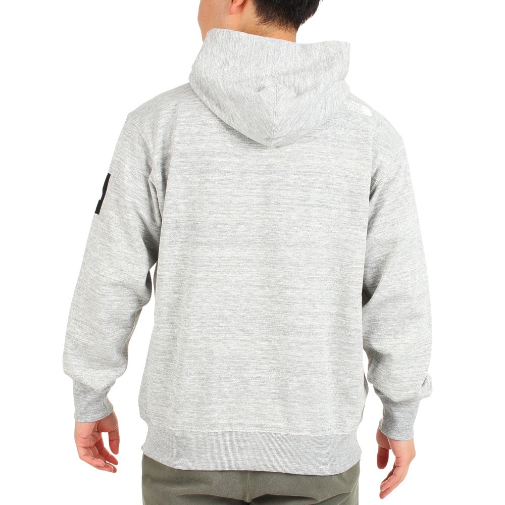 ザ・ノース・フェイス（THE NORTH FACE）（メンズ、レディース）トレーナー スウェット スクエアロゴフルジップ NT12335 Z グレー 