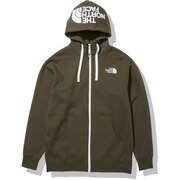 ノースフェイス（THE NORTH FACE）（メンズ）スウェット パーカー リアビューフルジップフーディ NT12340 NT カーキ ジップアップパーカー