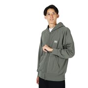 ヘリーハンセン（HELLY HANSEN）（メンズ、レディース）トレーナー スウェット HHロゴフルジップスウェットフーディー HE32321 SA セージ