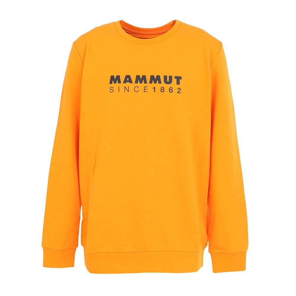 マムート（MAMMUT）（メンズ）EUROサイズ トレーナー スウェット Core ML クルーネックロゴ 1014-04040-2258 オレンジ