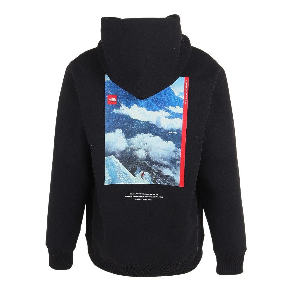 ザ・ノース・フェイス（THE NORTH FACE）（メンズ）パーカー スウェット 30th ヌプシスウェットフーディ NT62234 K ブラック