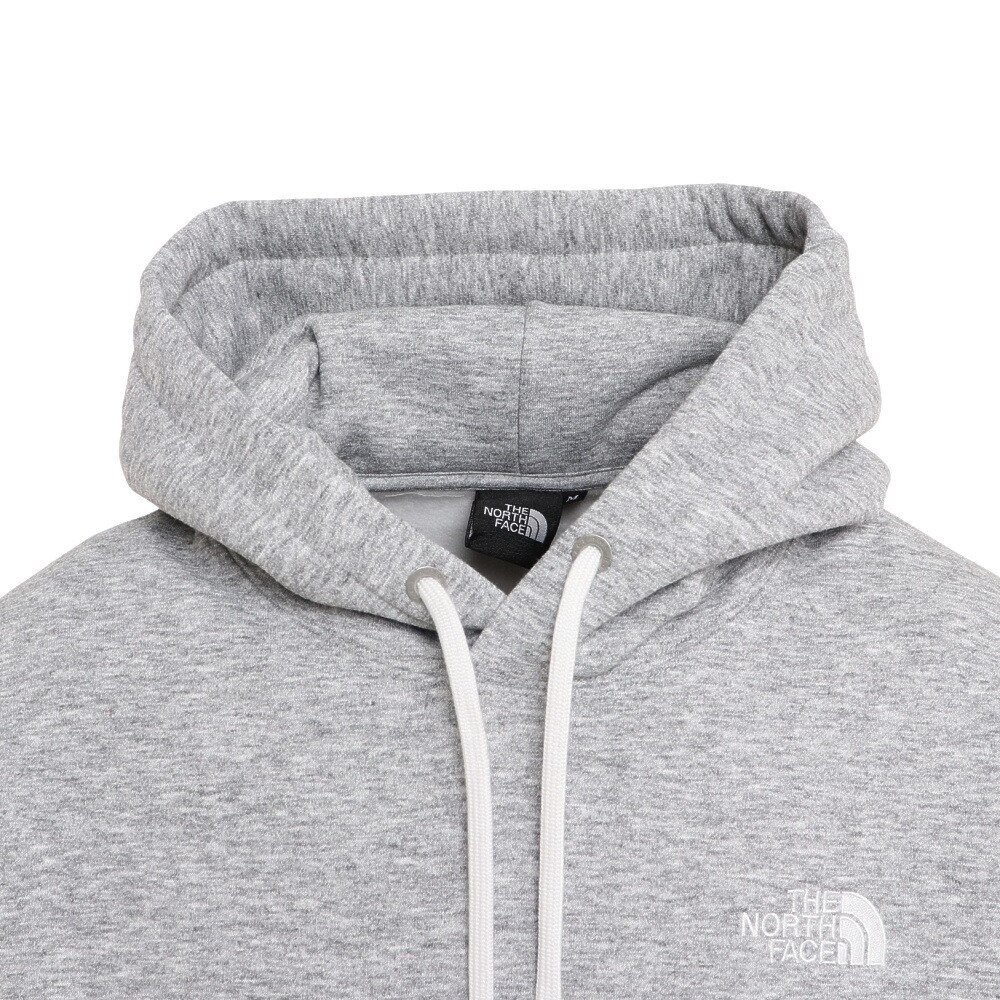 ザ・ノース・フェイス（THE NORTH FACE）（メンズ）スウェット パーカー スクエアロゴ フーディ NT62235 Z グレー
