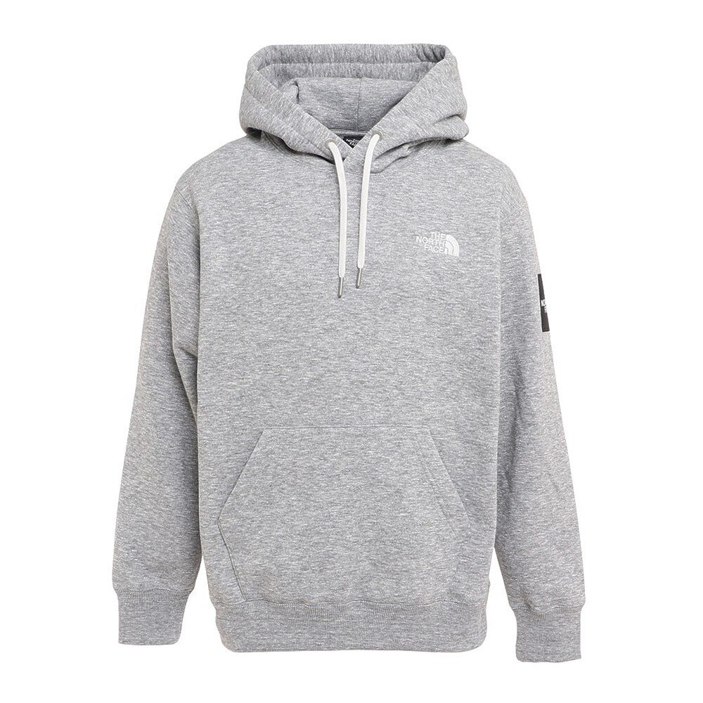 ザ・ノース・フェイス（THE NORTH FACE）（メンズ）スウェット パーカー スクエアロゴ フーディ NT62235 Z グレー