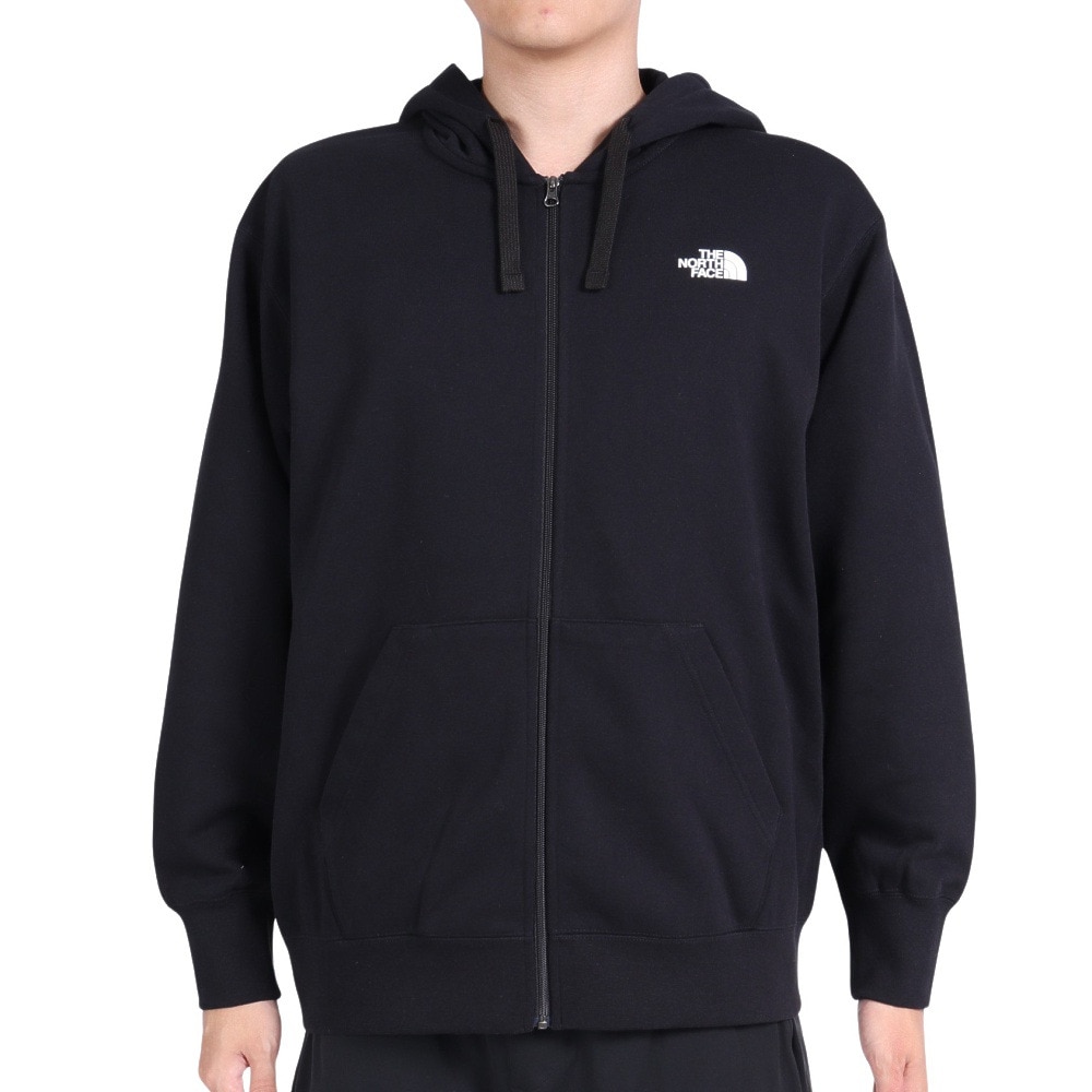 ザ・ノース・フェイス（THE NORTH FACE）（メンズ）トレーナー スウェット フルジップフーディー パーカー フード NT62334X K