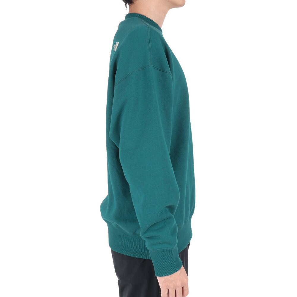 ノースフェイス（THE NORTH FACE）（メンズ）トレーナー スウェット ネバーストップ アイエヌジー クルー NT62334 AE グリーン