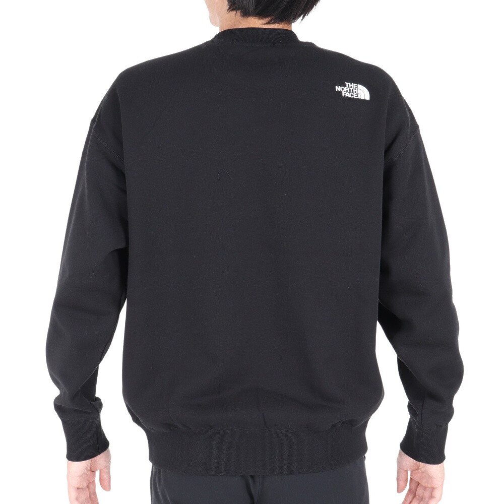 ノースフェイス（THE NORTH FACE）（メンズ）トレーナー スウェット ネバーストップ アイエヌジー クルー NT62334 K ブラック