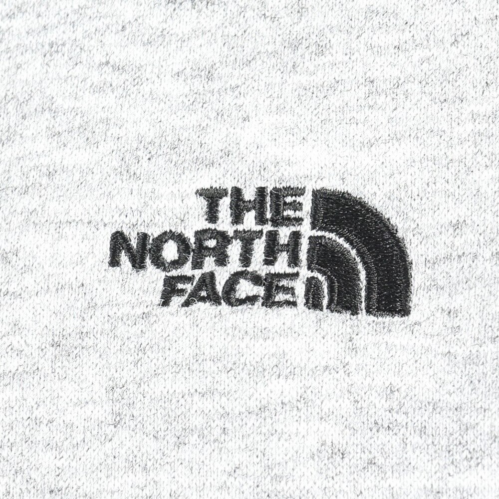 ノースフェイス（THE NORTH FACE）（メンズ）トレーナー スウェット スモールロゴ ヘザー スウェットクルー NT62337 Z グレー