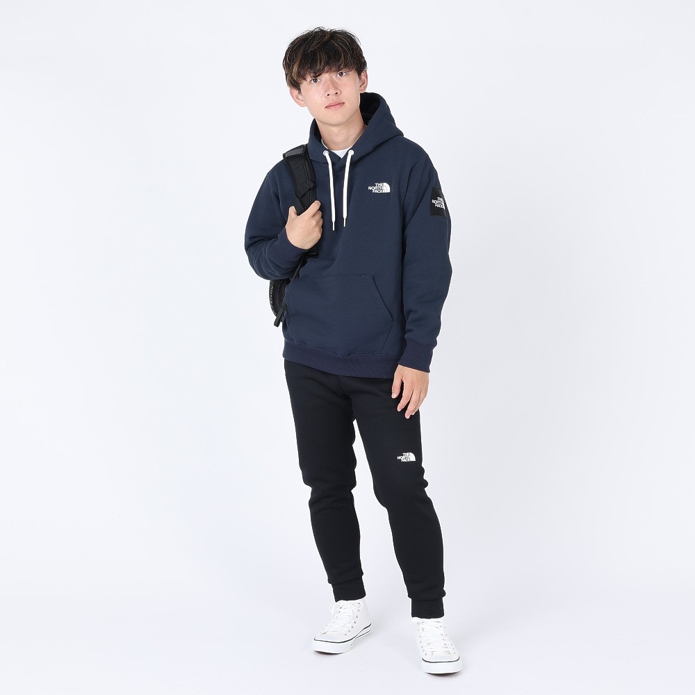 【入手困難】THE NORTH FACE ビックロゴ パーカー ネイビー XL