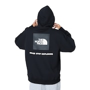 ノースフェイス（THE NORTH FACE）（メンズ）パーカー スウェット バックスクエア ロゴフーディ NT62348 K ブラック
