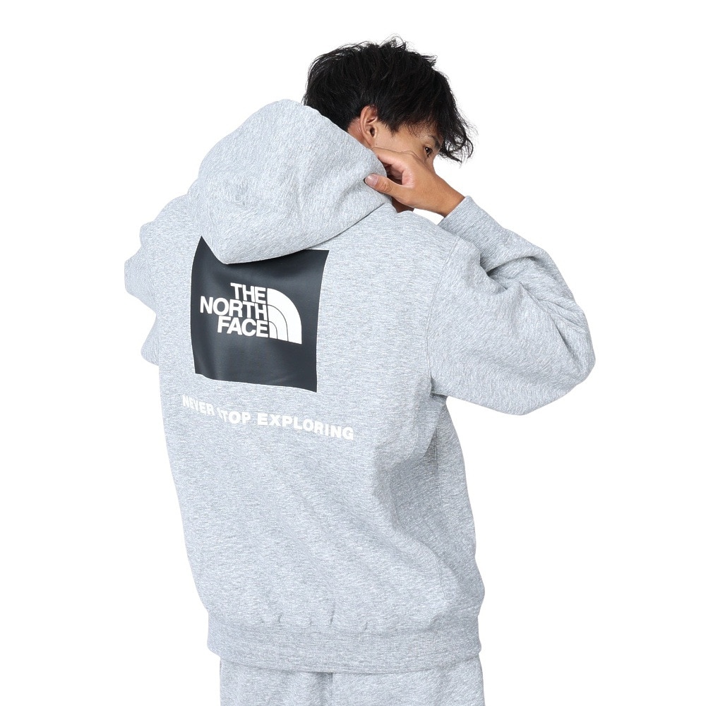 THE NORTH FACE バックスクエアロゴフーディー　サイズXXL