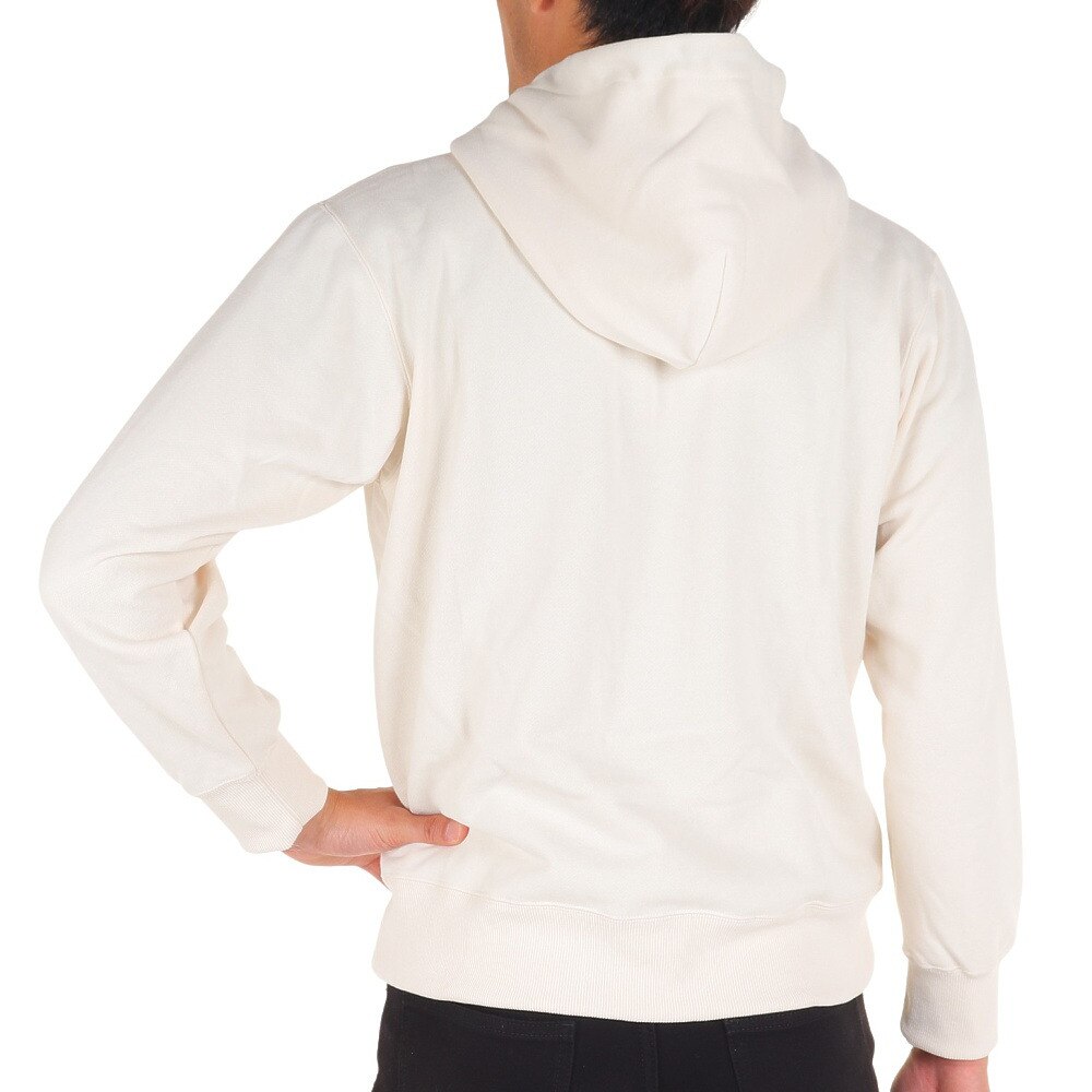 ヘリーハンセン（HELLY HANSEN）（メンズ）パーカー 長袖スウェット ロゴフルジップフーディー HH32376 IV アイボリー