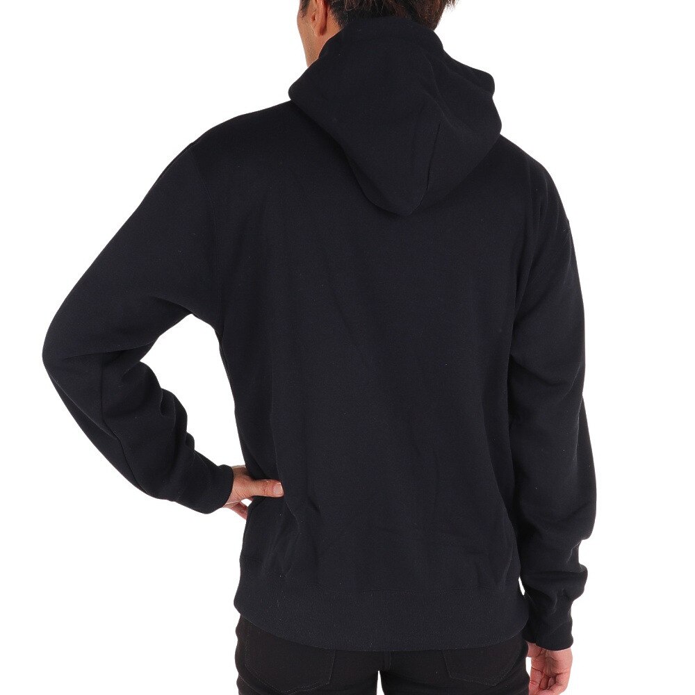 ヘリーハンセン（HELLY HANSEN）（メンズ）パーカー 長袖スウェット ロゴフルジップフーディー HH32376 K ブラック