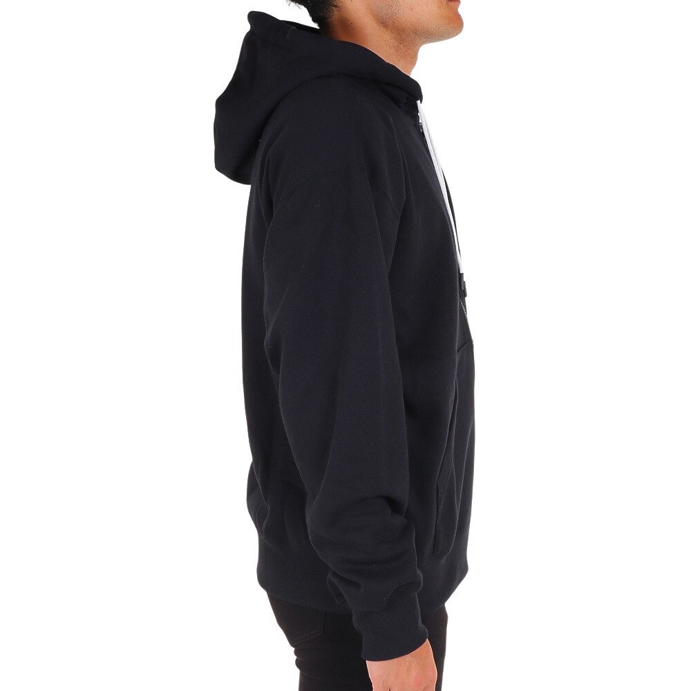 ヘリーハンセン（HELLY HANSEN）（メンズ）パーカー 長袖スウェット ロゴフルジップフーディー HH32376 K ブラック