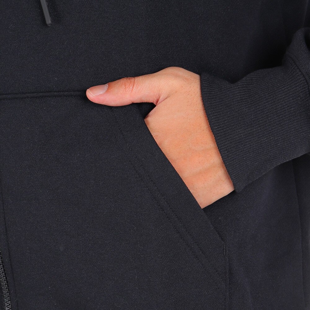 ヘリーハンセン（HELLY HANSEN）（メンズ）パーカー 長袖スウェット ロゴフルジップフーディー HH32376 K ブラック