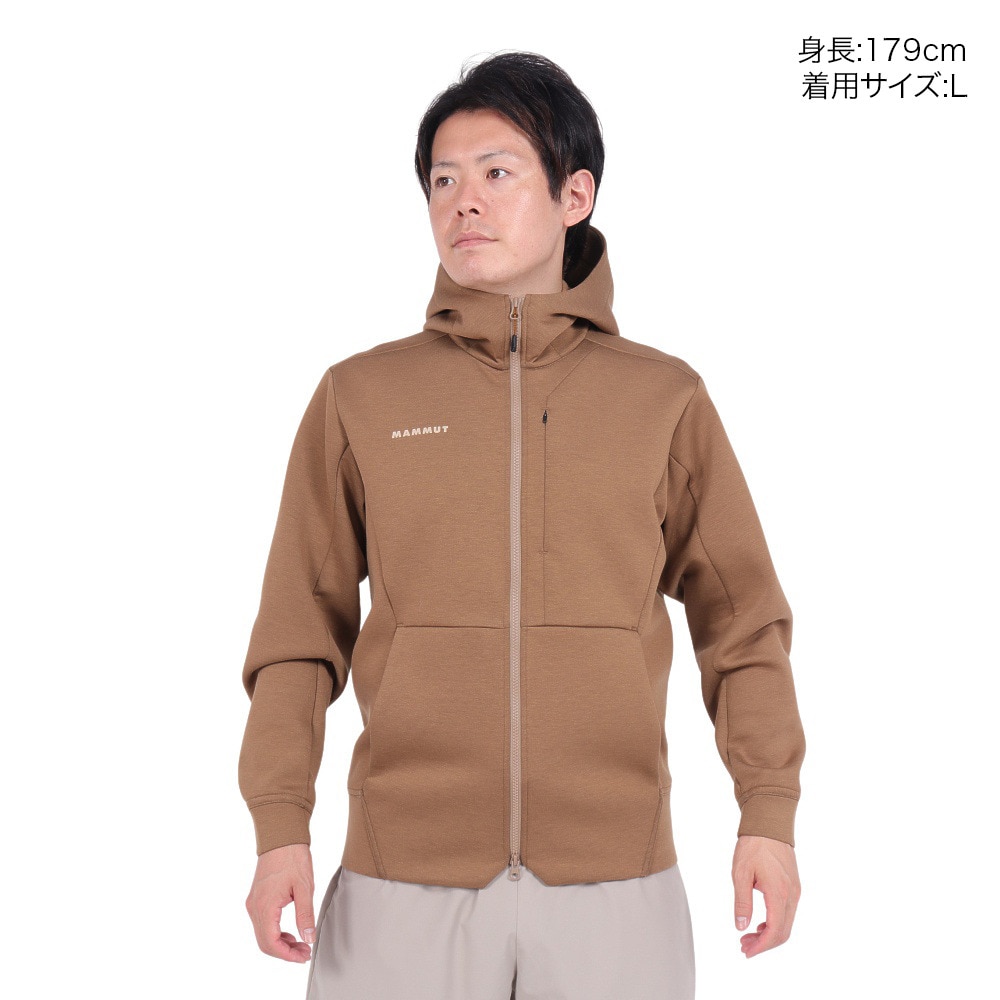 マムート（MAMMUT）（メンズ）EUROサイズ トレーナー スウェット ダイノ Dyno 2.0 ML Hooded ジャケット 1014-04980-7527