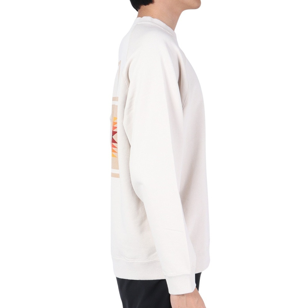 ペンドルトン（PENDLETON）（メンズ）トレーナー スウェット ラグラン バックプリントスウェット 19807225 Ivory アイボリー