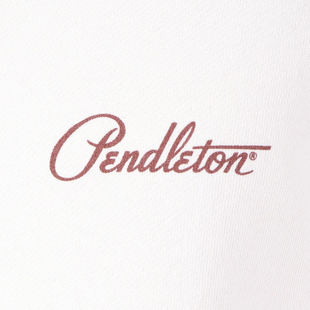 ペンドルトン（PENDLETON）（メンズ）トレーナー スウェット ラグラン バックプリントスウェット 19807225 Ivory アイボリー