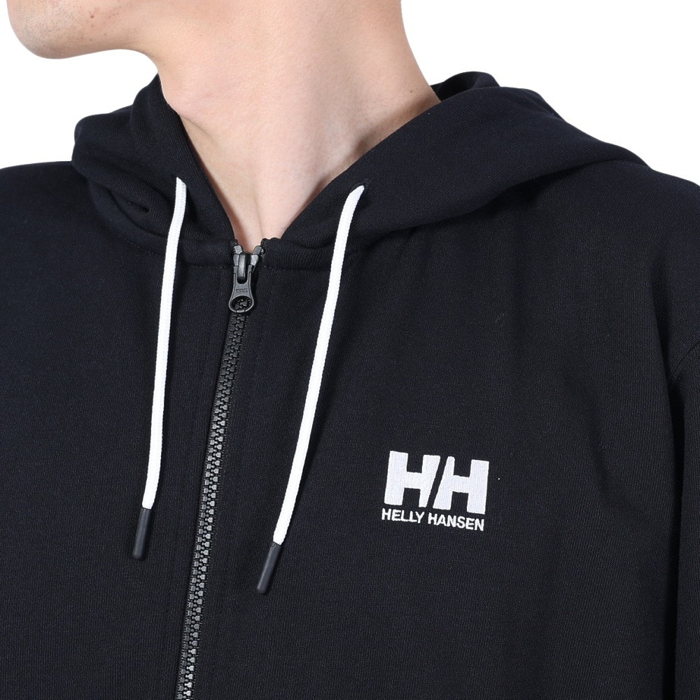 ヘリーハンセン（HELLY HANSEN）（メンズ、レディース）トレーナー スウェット HHロゴフルジップスウェットフーディー HH32409 K