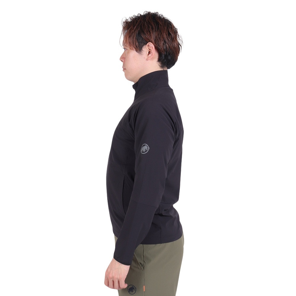マムート（MAMMUT）（メンズ）アウター ストレッチ コンフォート ジャケット AF 1011-02410-0001 ブラック EUROサイズ 耐久 撥水 軽量 