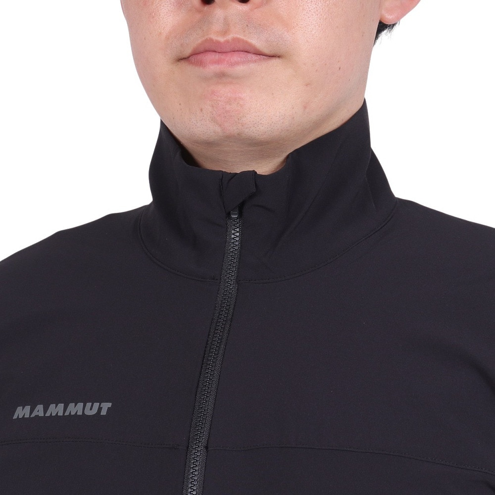 マムート（MAMMUT）（メンズ）アウター ストレッチ コンフォート ジャケット AF 1011-02410-0001 ブラック EUROサイズ 耐久 撥水 軽量 