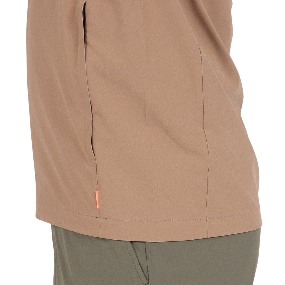マムート（MAMMUT）（メンズ）アウター ストレッチ コンフォート ジャケット AF 1011-02410-7493 ベージュ×ブラック EUROサイズ 耐久撥水 軽量 