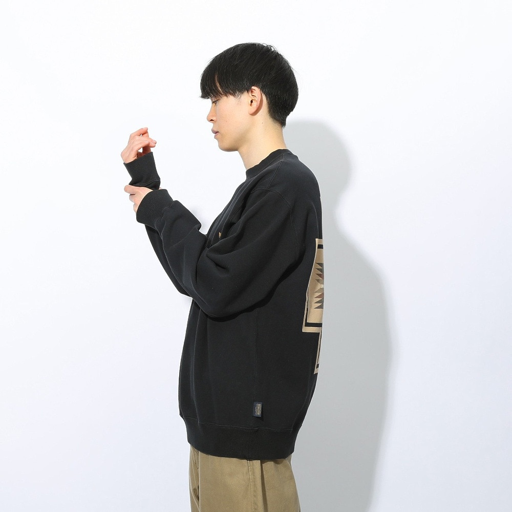ペンドルトン（PENDLETON）（メンズ）トレーナー スウェット ペンドルトン メンズ フレンチテリー バックプリントスウェット 19807034 BLK