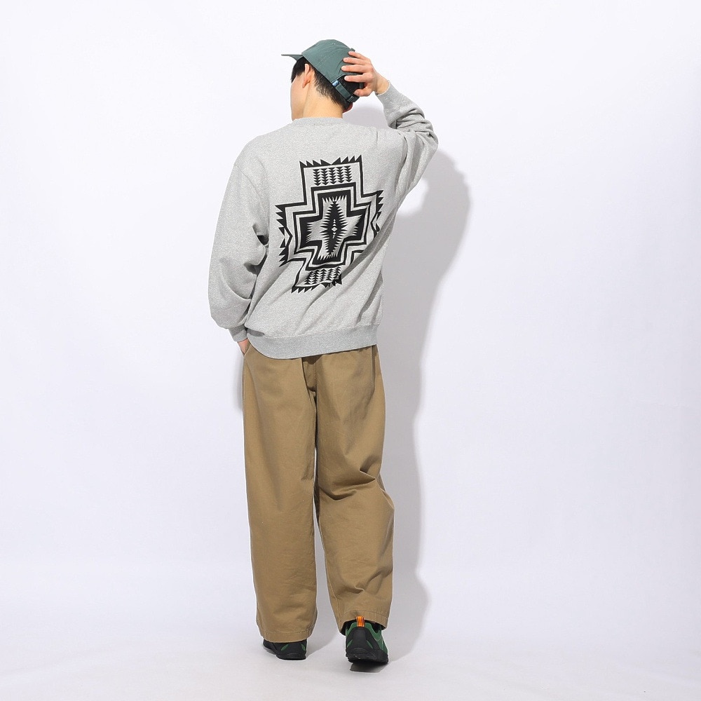 ペンドルトン（PENDLETON）（メンズ）トレーナー スウェット ペンドルトン メンズ フレンチテリー バックプリントスウェット 19807034 HGR