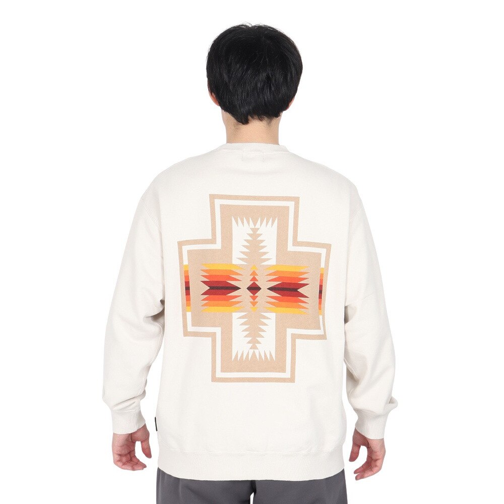 ペンドルトン（PENDLETON）（メンズ）トレーナー スウェット ペンドルトン メンズ フレンチテリー バックプリントスウェット 19807034 IVR