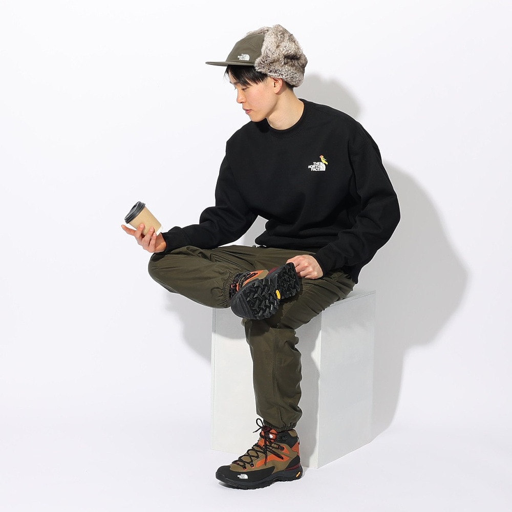 ザ・ノース・フェイス（THE NORTH FACE）（メンズ、レディース）トレーナー スウェット ズー ピッカー クルーネック NT62434 K