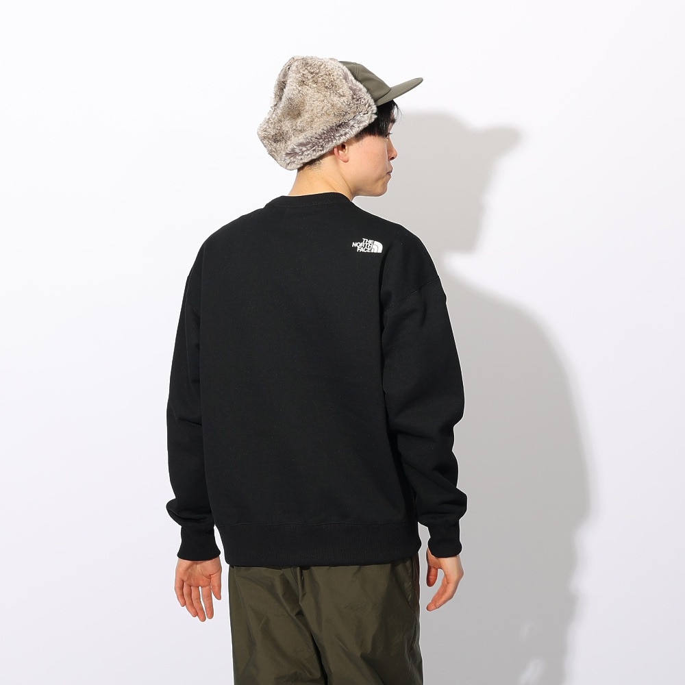 ザ・ノース・フェイス（THE NORTH FACE）（メンズ、レディース）トレーナー スウェット ズー ピッカー クルーネック NT62434 K
