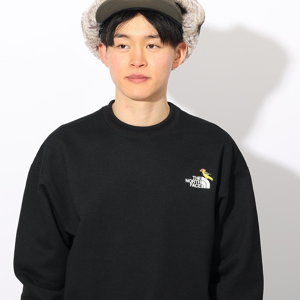ザ・ノース・フェイス（THE NORTH FACE）（メンズ、レディース）トレーナー スウェット ズー ピッカー クルーネック NT62434 K
