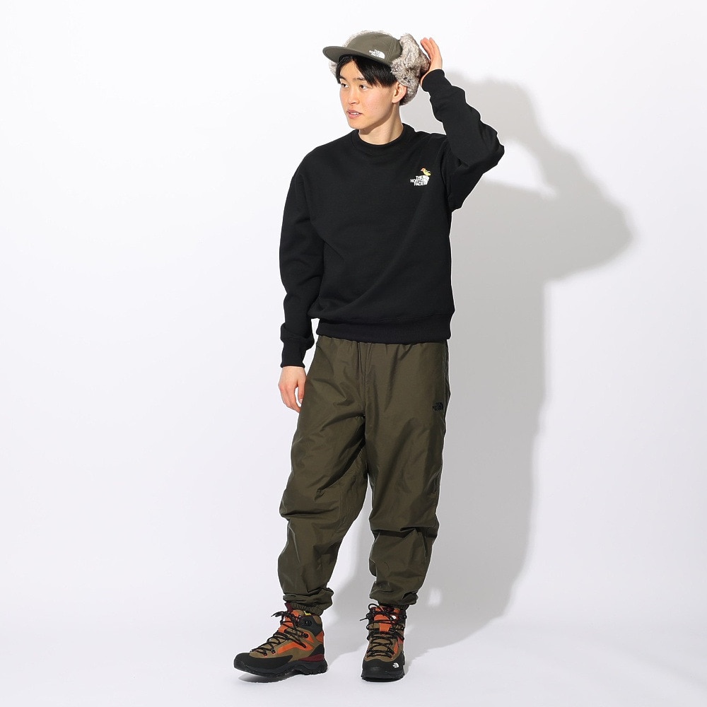 ザ・ノース・フェイス（THE NORTH FACE）（メンズ、レディース）トレーナー スウェット ズー ピッカー クルーネック NT62434 K