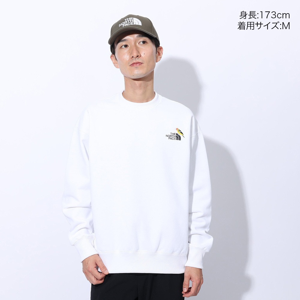 ザ・ノース・フェイス（THE NORTH FACE）（メンズ、レディース）トレーナー スウェット ズー ピッカー クルーネック NT62434 W