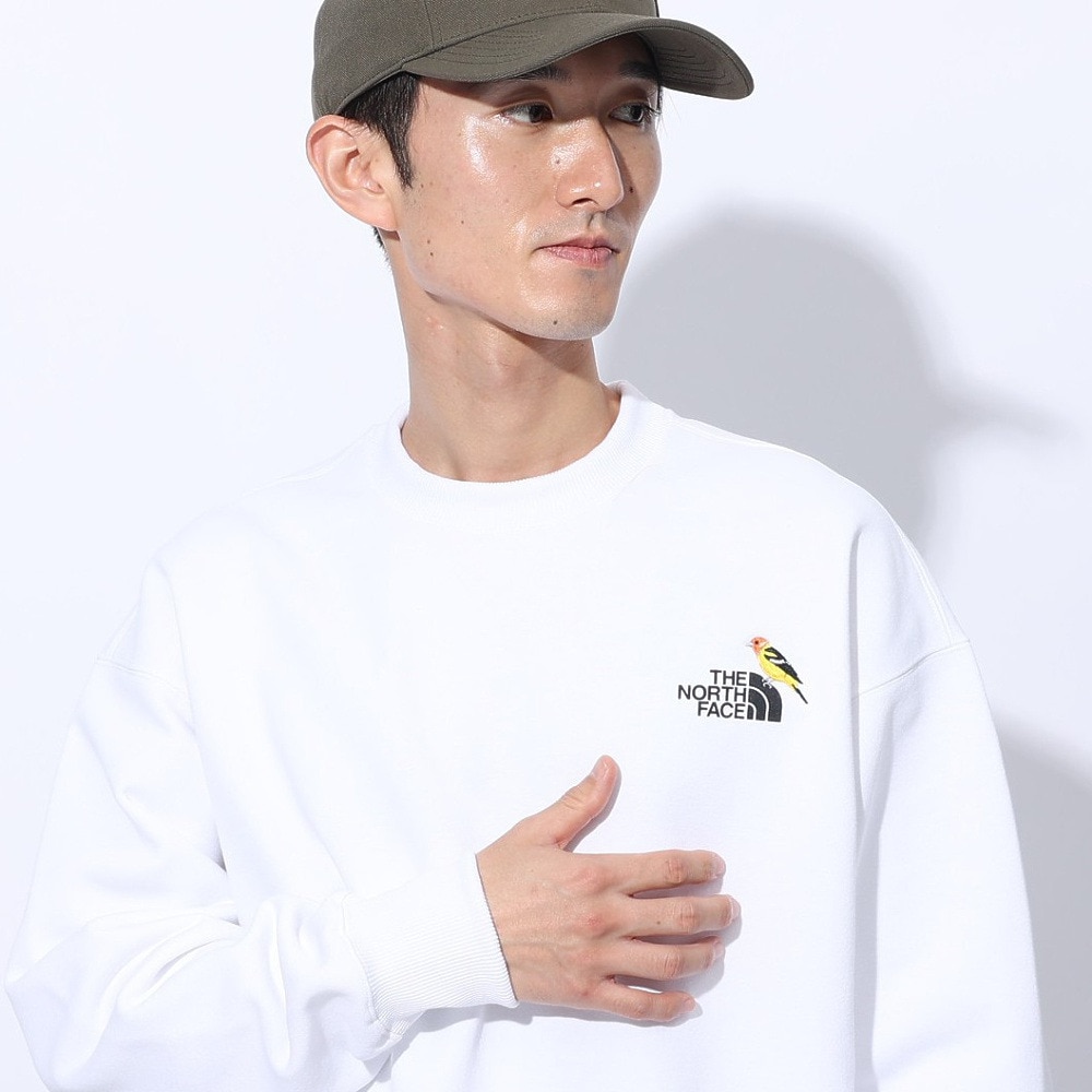ザ・ノース・フェイス（THE NORTH FACE）（メンズ、レディース）トレーナー スウェット ズー ピッカー クルーネック NT62434 W