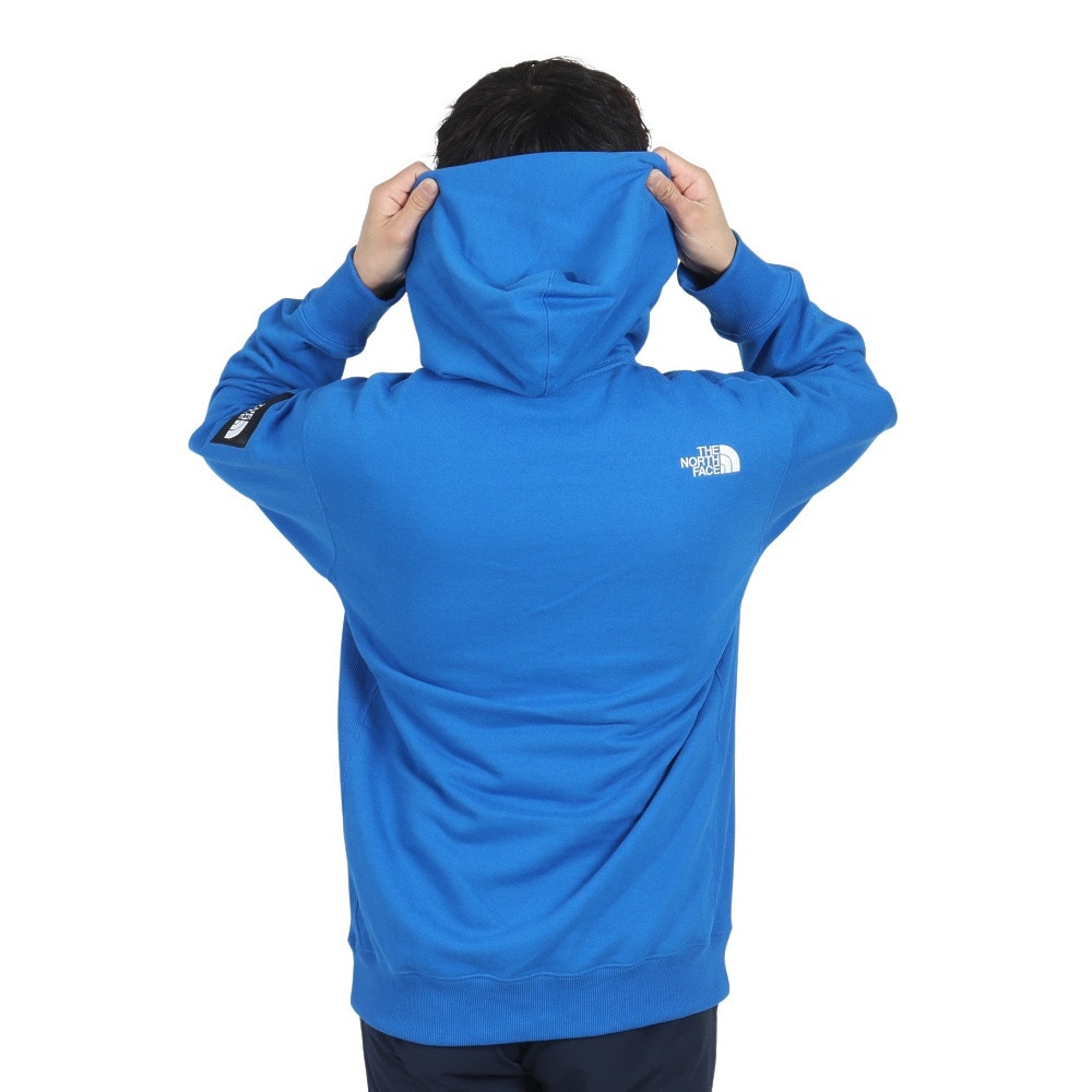 ザ・ノース・フェイス（THE NORTH FACE）（メンズ、レディース）トレーナー スウェット スクエアロゴ フーディ NT12333 HB