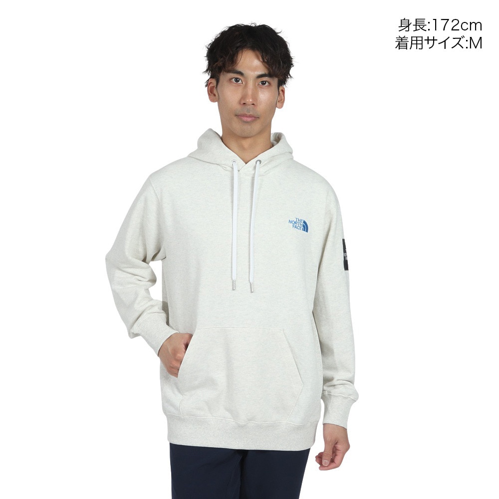 ザ・ノース・フェイス（THE NORTH FACE）（メンズ、レディース）トレーナー スウェット スクエアロゴ フーディ NT12333 WX