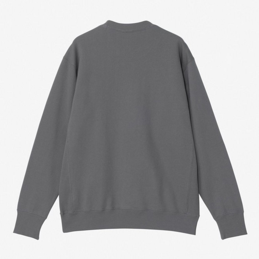 ザ・ノース・フェイス（THE NORTH FACE）（メンズ、レディース）トレーナー スウェット ヘザーロゴ クルーネック NT12334 SP