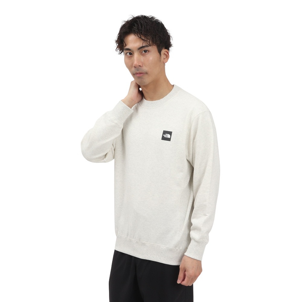 ザ・ノース・フェイス（THE NORTH FACE）（メンズ、レディース）トレーナー スウェット ヘザーロゴクルーネック NT12334 WX
