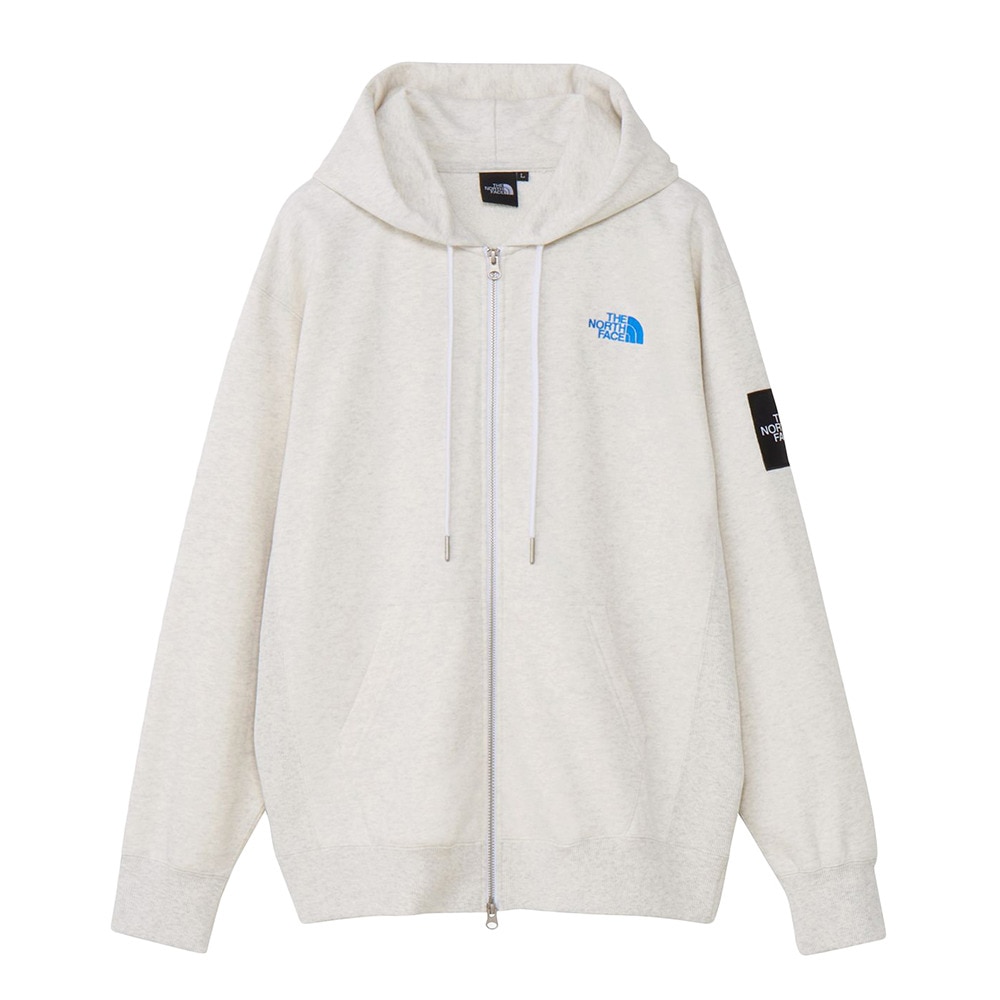 ザ・ノース・フェイス（THE NORTH FACE）（メンズ、レディース）トレーナー スウェット スクエアロゴ フルジップスウェット NT12335 WX パーカー