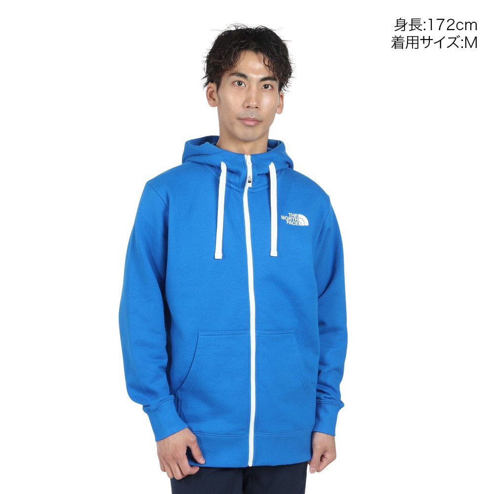 ザ・ノース・フェイス（THE NORTH FACE）（メンズ）トレーナー スウェット リアビューフルジップフーディ NT12442 HB