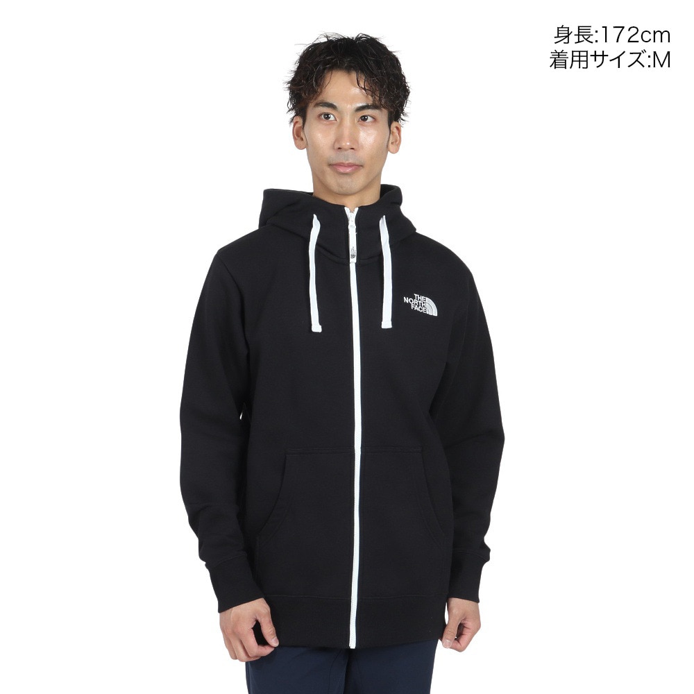 ザ・ノース・フェイス（THE NORTH FACE）（メンズ）トレーナー スウェット リアビューフルジップフーディ NT12442 K3 パーカー