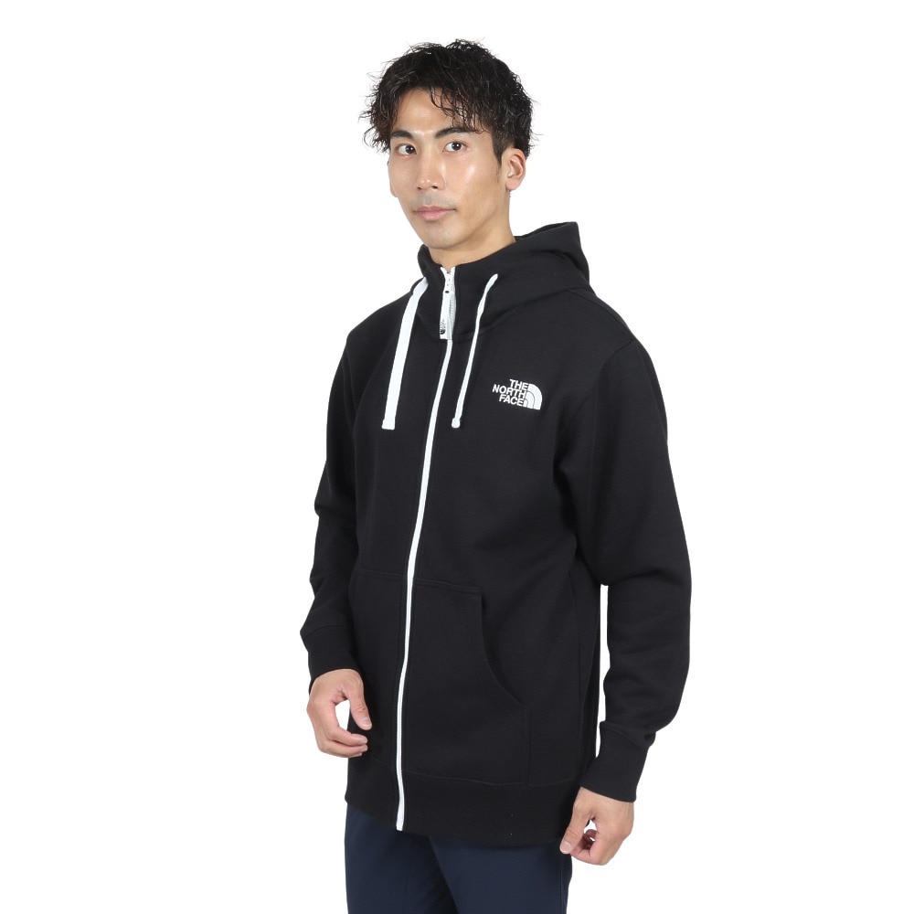 ザ・ノース・フェイス（THE NORTH FACE）（メンズ）トレーナー スウェット リアビューフルジップフーディ NT12442 K3 パーカー