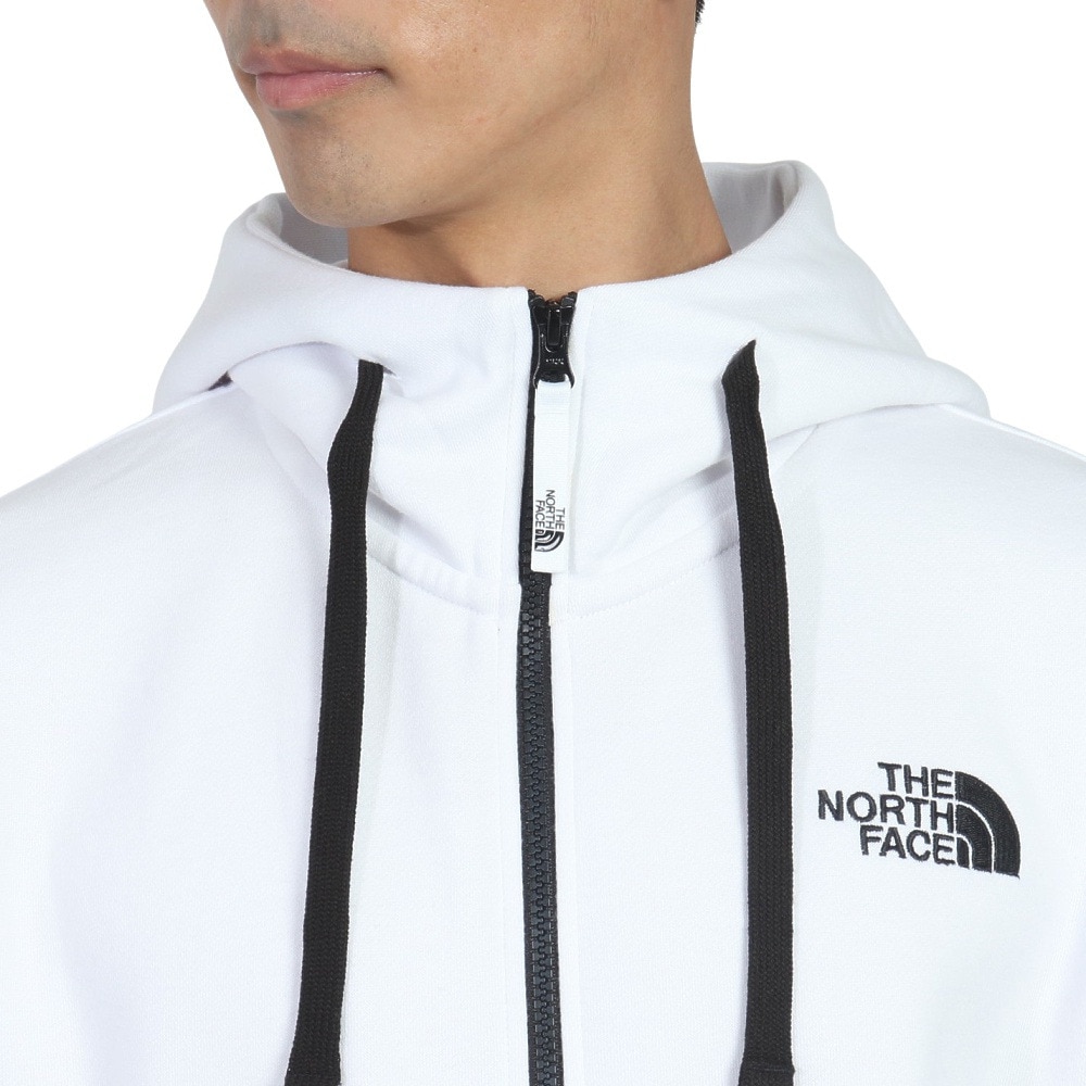 ザ・ノース・フェイス（THE NORTH FACE）（メンズ）トレーナー スウェット リアビューフルジップフーディ NT12442 W