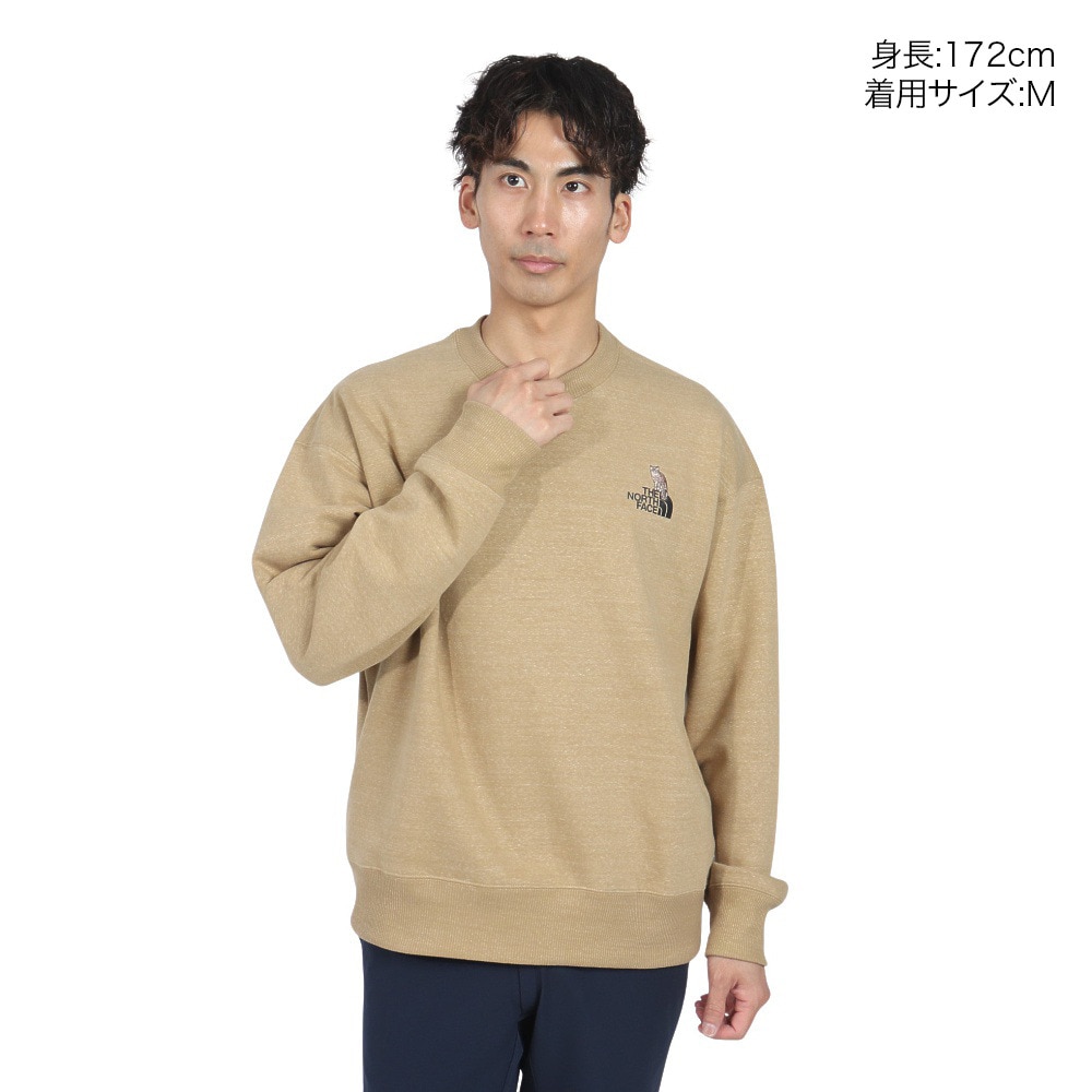 ザ・ノース・フェイス（THE NORTH FACE）（メンズ、レディース）トレーナー スウェット ズーピッカークルーネック NT12536 CK