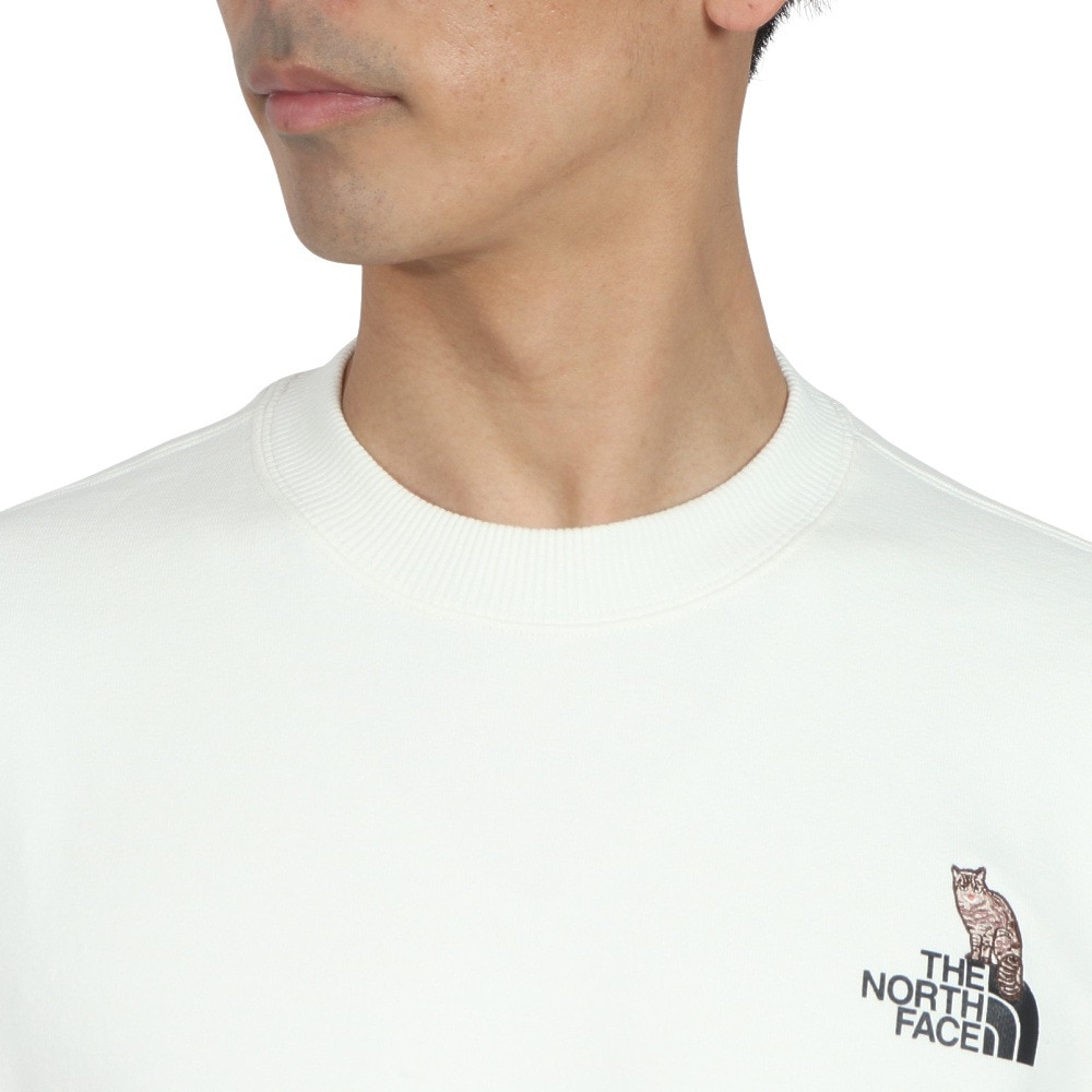 ザ・ノース・フェイス（THE NORTH FACE）（メンズ、レディース）トレーナー スウェット ズーピッカークルーネック NT12536 W
