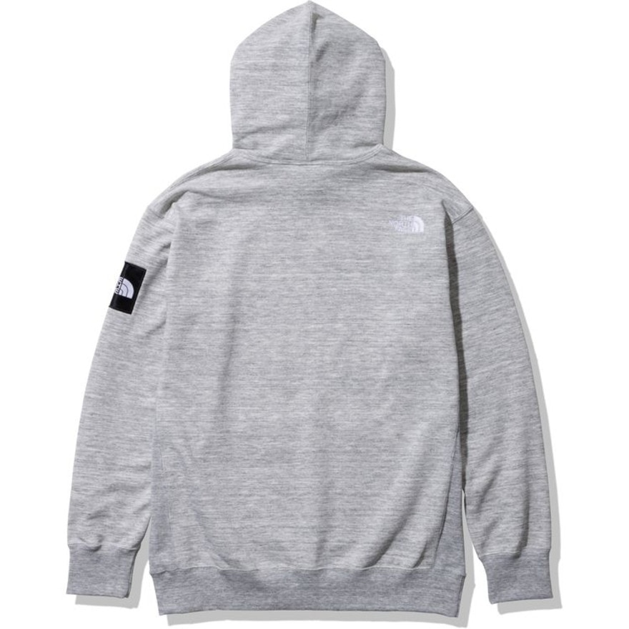 ザ・ノース・フェイス（THE NORTH FACE）（メンズ）春 パーカー スウェット スクエアロゴフーディ NT12333 Z グレー プルオーバー 速乾 ストレッチ 静電ケア