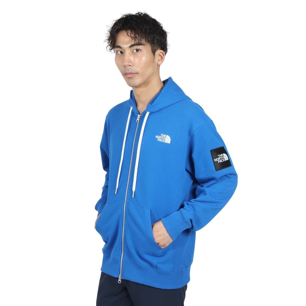 ザ・ノース・フェイス（THE NORTH FACE）（メンズ）トレーナー スウェット スクエアロゴ フルジップスウェット NT12335 HB