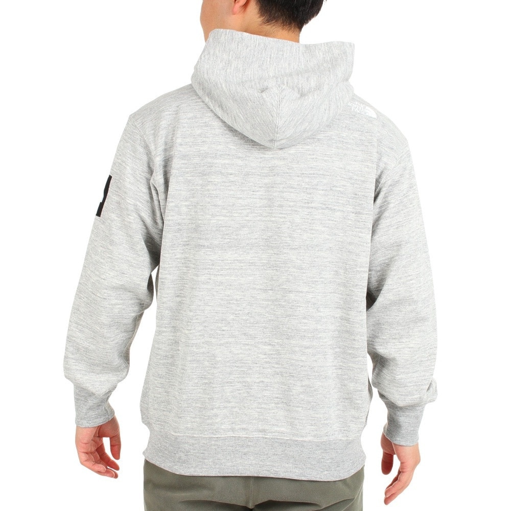 ザ・ノース・フェイス（THE NORTH FACE）（メンズ）トレーナー スウェット スクエアロゴフルジップ NT12335 Z グレー
